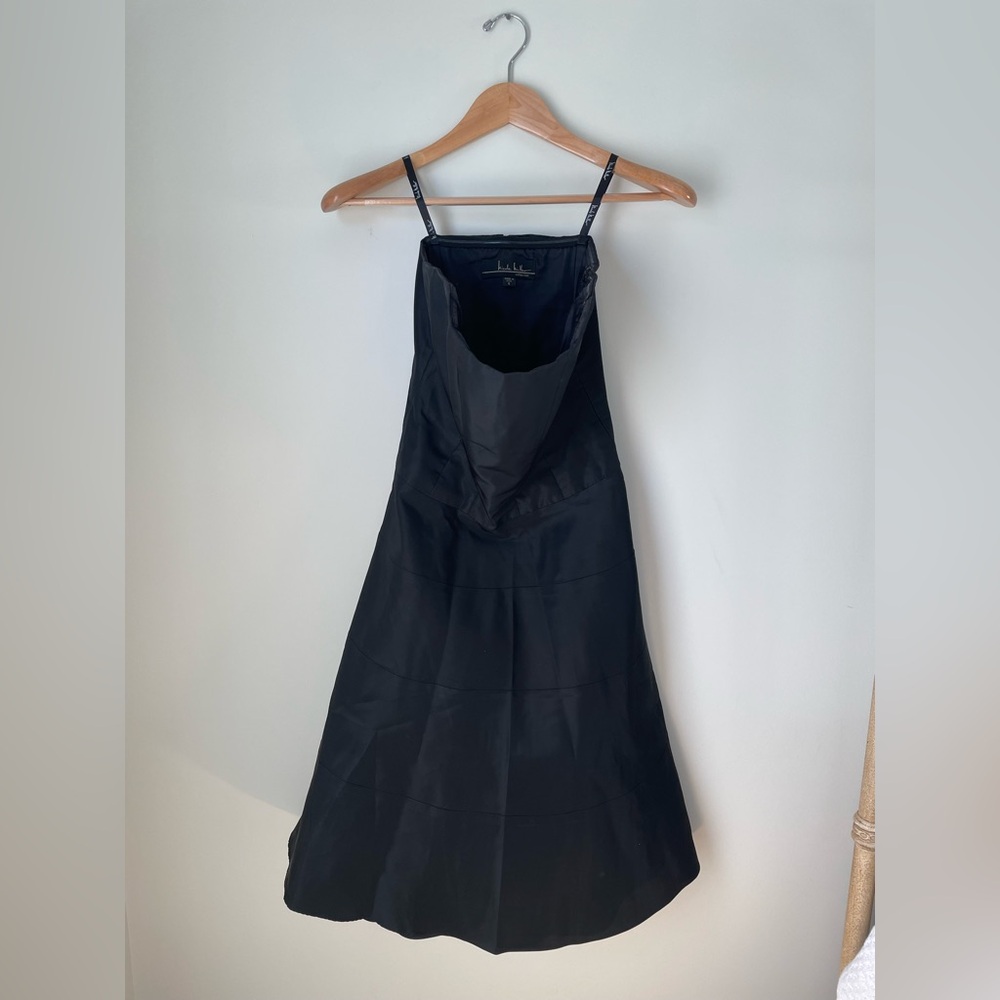 Elegant Black Strapless Dress